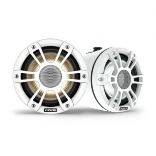 Fusion SG-FLT653SPW,6.5'' Sprts Wht Tower Spk,LED,Fusion